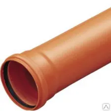 фото Труба канализационная наружная SN4 d=110х3,4х2000мм