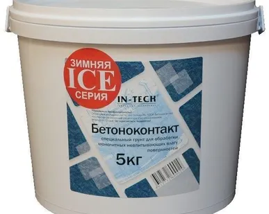 фото Морозостойкий бетоноконтакт IN-Teck Ice, 10кг
