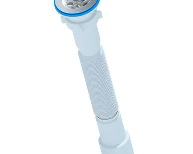 фото Сифон гофрированный 11/4-40/50 удлиненная (G216) Анипласт