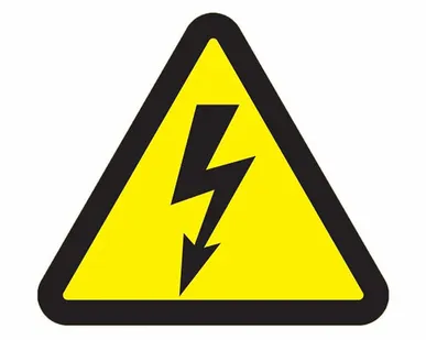 фото Знак электробезопасности Опасность поражения электротоком 200*200*200мм АКЦИЯ!!!