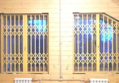 фото Раздвижные решётки