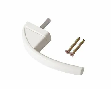 фото Ручка оконная Roto Swing, 37 мм, белая, с винтами