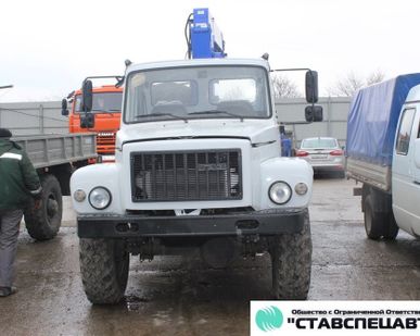 фото ГАЗ-33081 бортовой с КМУ Tadano TM-ZE364HS