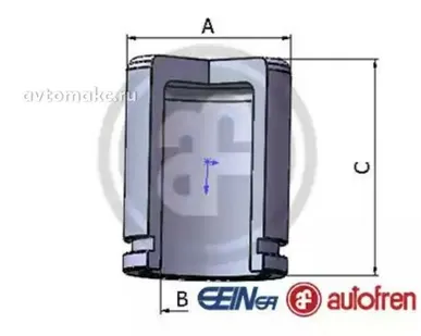 фото AUTOFREN Поршень заднего тормозного суппорта