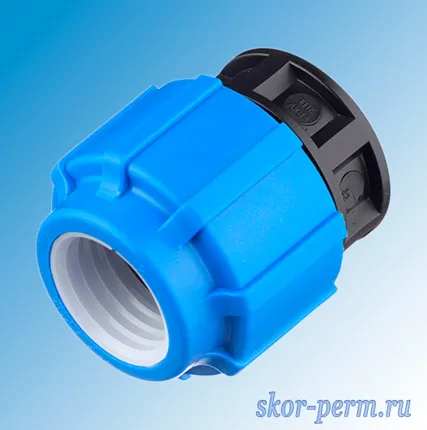 Фото №0 Заглушка цанговая ПЭ трубы 32