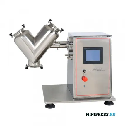 Фото №0 Мультифункциональное экспериментальное фармацевтическое оборудование и V-образный смеситель порошка UNIQ-2 в Москве