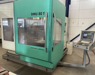 фото Вертикальный обрабатывающий центр с чпу DMU 80 T Б/У в Москве