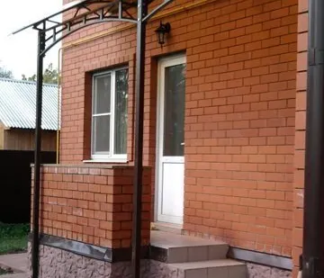 фото Навес над крыльцом 6*2м (Длина*Ширина)