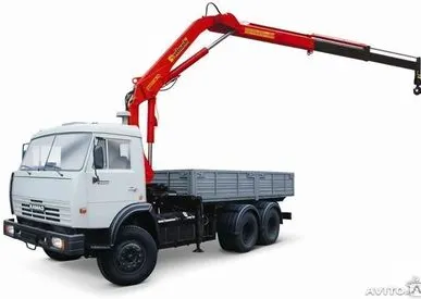 фото Аренда манипулятора 10т стрела 6т