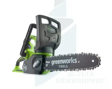 фото Аккумуляторная цепная пила GreenWorks G40CS30