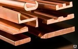 фото Профиль медный1 от 0.5 мм до 500 мм марка медь М1 М2 М3 МН-20 МОБ