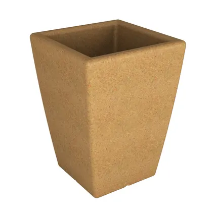 Фото №0 Кашпо "Flox" P 680 песочный гранит