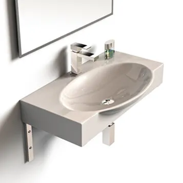 Фото №0 Sanita Luxe Infinity INF76SLWB01KR умывальник на кронштейнах 75 см