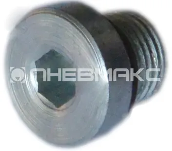 фото 107604 - Заглушка с уплотнительной шайбой, G1/2", 400 бар