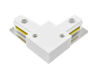 фото Коннектор PTR CL-WH L-обр. бел. JazzWay 5010840