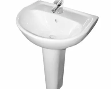 фото Комплект умывальник SANITA Эталон 55 с пьедесталом