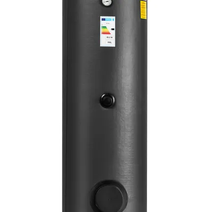 Фото №0 Бойлер косвенного нагрева 200 л, 27 кВт ЭВАН WBT-HT-200 (1 теплообменник), напольный, рециркуляция, можно подключить ТЭН