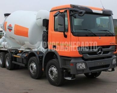 фото Автобетоносмеситель 69365J Tigarbo на ш. Мерседес (10 кубов).