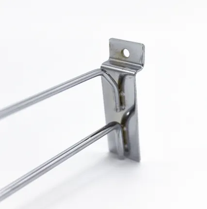 Фото №0 Крючок одинарный под ценникодержатель на экономпанель 250мм, d=5мм, хром
