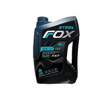 фото Моторное масло Steel FOX FX7 SAE 10w40 SL/CF 4л