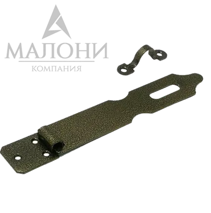 Фото №0 Накладка дверная 125х30мм, антик бронза