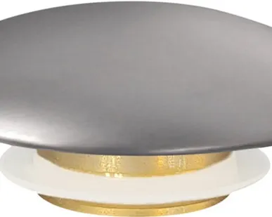 фото Декоративная накладка для выпуска Abber BEQUEM серебро матовое AC0014MS