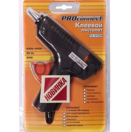 Фото №0 Клеевой пистолет Proconnect 60 W 12-2014