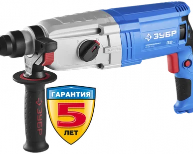 фото Перфоратор ЗУБР, "Профи", SDS-plus, 1100 Вт, 3.4 Дж, кейс / ЗП-32-1100 К