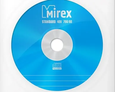 фото Носители информации CD-R, 48x, Mirex Standard, конверт/1, UL120051A8C