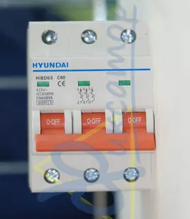 фото Автоматический выключатель,HiBD63-S 2 PMCS0000С 00003,4.5 kA,HYUNDAI