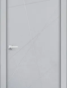 фото дверь межкомнатная глухая бизнес парк line 4, агат, 700*2000мм.
