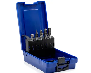 фото Набор борфрез твердосплавных Bohre, тип B,C,D,G,M, Ø 10 мм