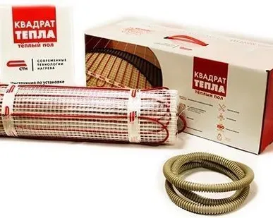 фото Нагревательный мат «Квадрат тепла» СТН КМ-150 - 1 кв.метр под плитку