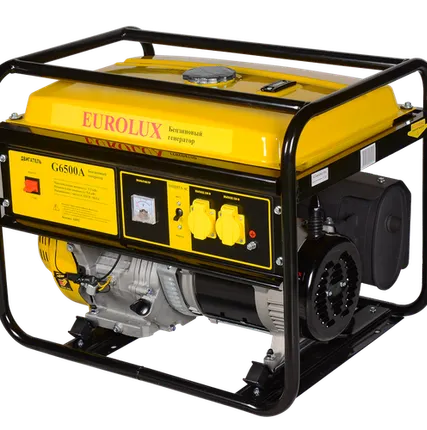 Фото №0 Бензиновый генератор EUROLUX G6500A