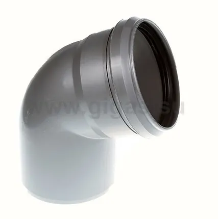 Фото №0 Отвод ПП D 110*67 гр. СИНИКОН Стандарт