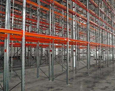 фото Паллетные(фронтальные) складские стеллажи