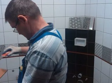 фото Облицовка откосов плиткой