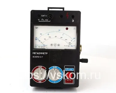 фото Мегаомметр ЭС0210/3Г