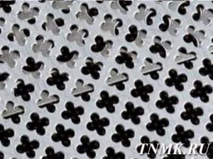 фото Лист перфорированный нержавеющий 1х1000х2000 мм Nr 152