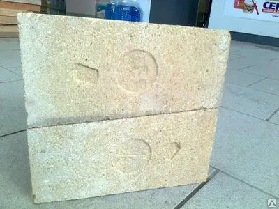 Фото №0 Кирпич шамотный (клин трапецеидальный)