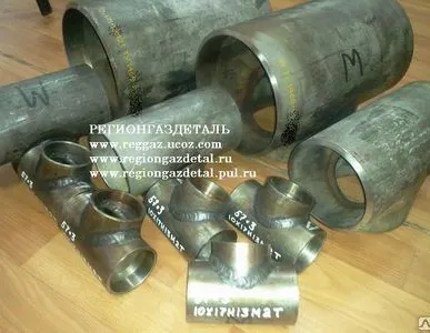 фото Тройник 325х10-108х9 ГОСТ 17376 шов по горловине