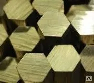 фото Шестигранник латунный лс 63-3