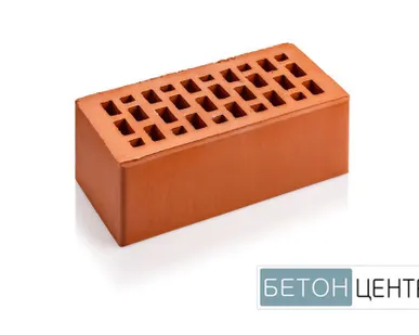 фото Кирпич
 керамический лицевой пустотелый (1.4 НФ), цвет «Красный»