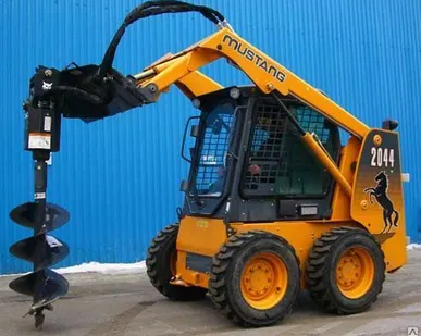 фото Аренда ямобура Bobcat