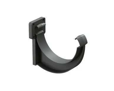 фото Кронштейн желоба металлический 300 мм, LUX Decke, цвет графит