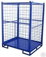 фото Сетчатое ограждение ОПС 1500 для поддона 800х1200х1500 мм