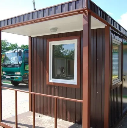 Фото №0 Пост охраны 2,5х2,5х2,5 м (стандарт)