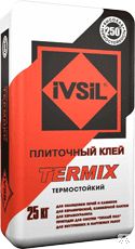 фото Термостойкий клей для печей и каминов IVSIL TERMIX / ИВСИЛ ТЕРМИКС