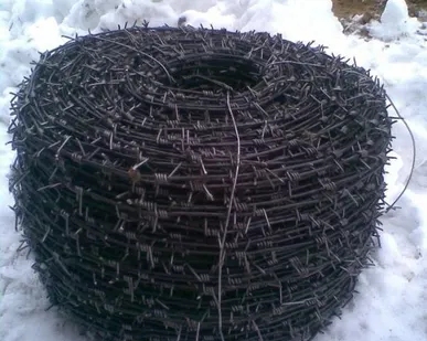 фото Проволока колючая (черная) ГОСТ 285-69