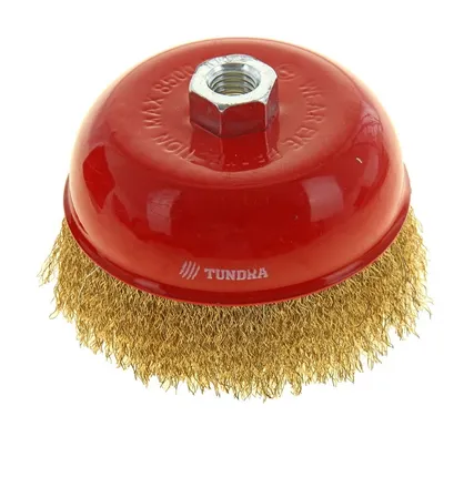 Фото №3 Щетка металлическая  для УШМ чашка М14, 125 мм